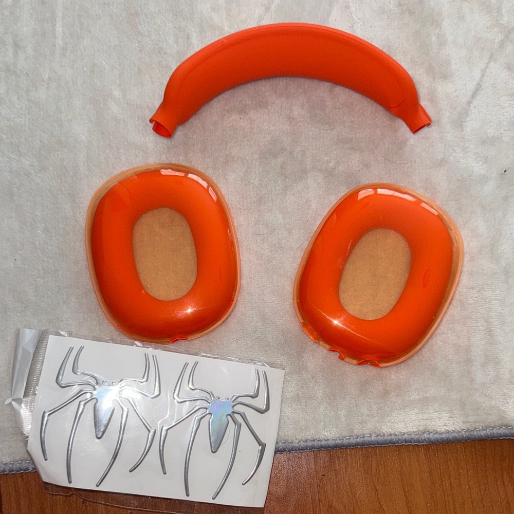 Orange AirPod max  cover  Set